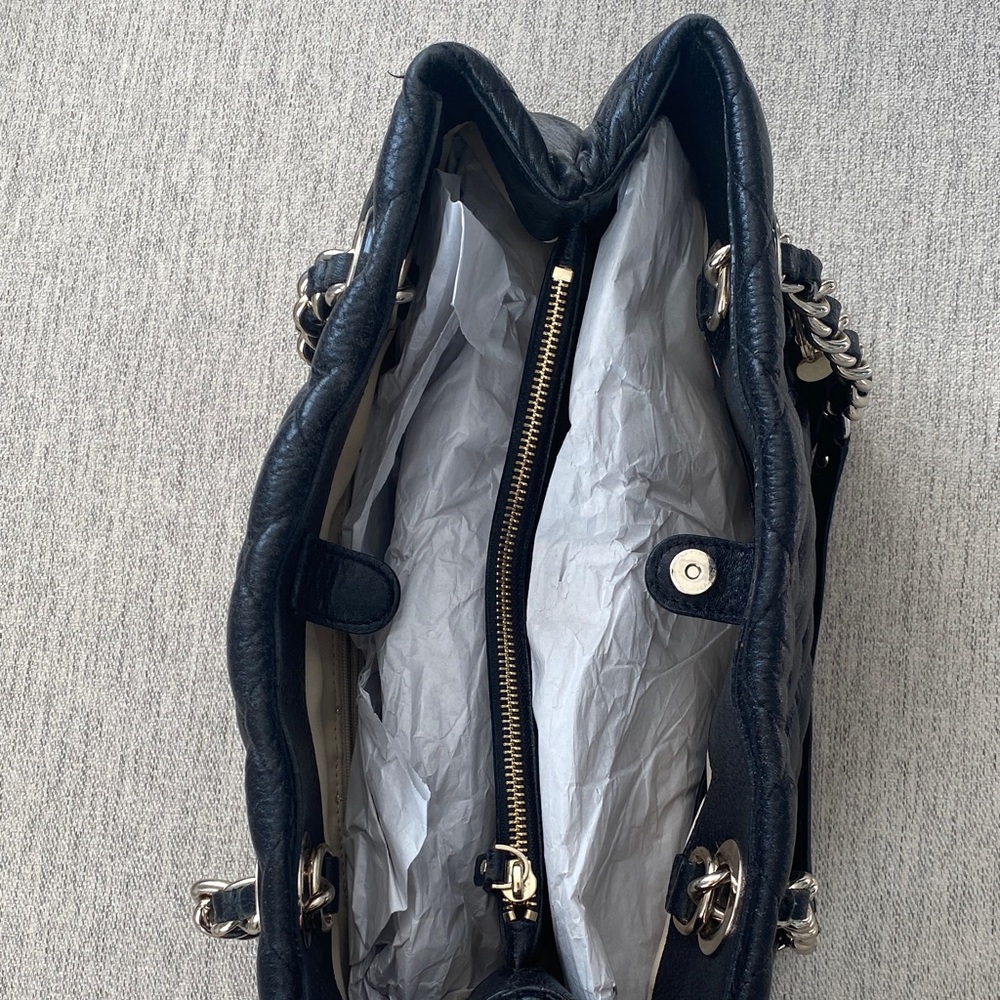 Kate Spade Quilted Black Leather Handbag - Picture 5 of 7